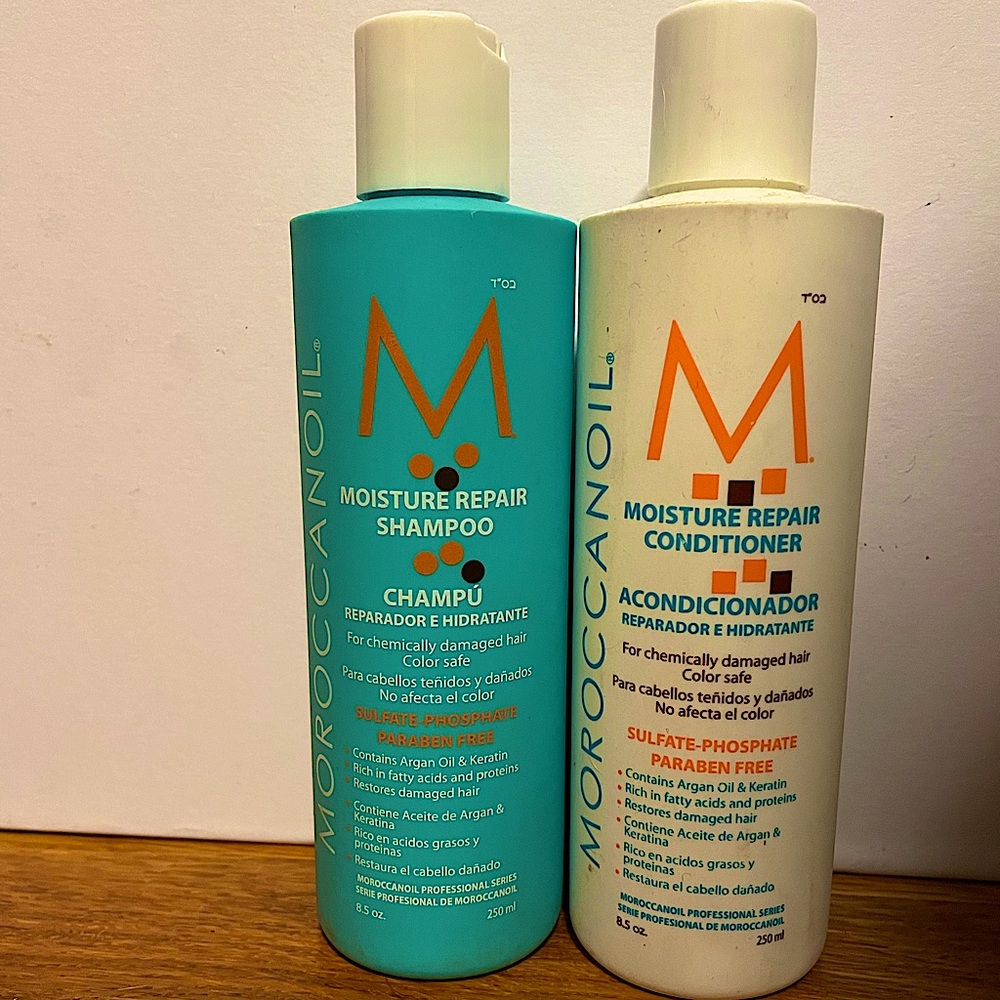 New- Moroccan oil moisture repair shampoo and conditioner duo